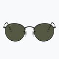 Okulary przeciwsłoneczne Ray-Ban Round Metal black/green g-15 2