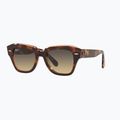 Okulary przeciwsłoneczne Ray-Ban State Street brown/brown gradient 4