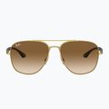 Okulary przeciwsłoneczne Ray-Ban RB3683 arista gold/brown 2