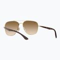 Okulary przeciwsłoneczne Ray-Ban RB3683 arista gold/brown 6
