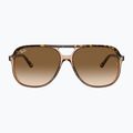 Okulary przeciwsłoneczne Ray-Ban Bill havana brown/transparent brown 2
