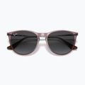 Okulary przeciwsłoneczne dziecięce Ray-Ban Erika transparent violet/grey gradient 3