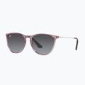 Okulary przeciwsłoneczne dziecięce Ray-Ban Erika transparent violet/grey gradient 4