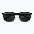 Okulary przeciwsłoneczne Ray-Ban RB3686 Polarized+ Lenses matt black/dark grey polarized+ 3