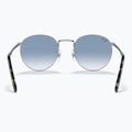 Okulary przeciwsłoneczne Ray-Ban New Round silver/blue 5