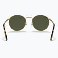 Okulary przeciwsłoneczne Ray-Ban New Round gold/green 5
