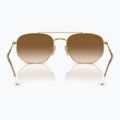 Okulary przeciwsłoneczne Ray-Ban RB3707 Polarized+ Lenses arista gold/brown 5