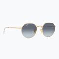 Okulary przeciwsłoneczne Ray-Ban Jack arista gold/blue grey