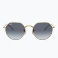 Okulary przeciwsłoneczne Ray-Ban Jack arista gold/blue grey 2