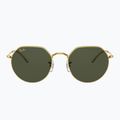 Okulary przeciwsłoneczne Ray-Ban Jack gold/green 2