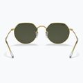 Okulary przeciwsłoneczne Ray-Ban Jack gold/green 5