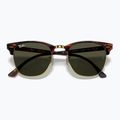 Okulary przeciwsłoneczne Ray-Ban Clubmaster Classic tortoiseshell/gold/green g-15 3