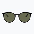 Okulary przeciwsłoneczne Ray-Ban RB2204 transparent black/green polarized 2