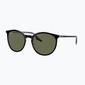 Okulary przeciwsłoneczne Ray-Ban RB2204 transparent black/green polarized 4