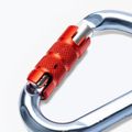 Karabinek Climbing Technology HMS Snappy CF TG Triplex silver 3