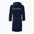 Szlafrok EA7 Emporio Armani Water Sports Core blu navy/ bianco 2