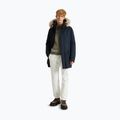 Kurtka męska Woolrich Polar High Collar Fur melton blue 2