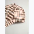 Czapka z daszkiem damska Woolrich Check Baseball Cap beige check 3