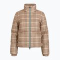 Kurtka damska Woolrich Printed Wool beige check