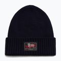 Czapka zimowa męska Woolrich Legacy Patch Beanie melton blue