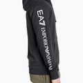 Bluza męska EA7 Emporio Armani Train Logo Series Hoodie Extended Logo Coft night blue/white logo 4