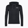Bluza męska EA7 Emporio Armani Train Logo Series Hoodie Extended Logo Coft night blue/white logo 5