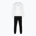 Dres męski EA7 Emporio Armani Train Core ID Hoodie Coft white/black