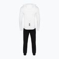 Dres męski EA7 Emporio Armani Train Core ID Hoodie Coft white/black 2