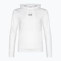 Dres męski EA7 Emporio Armani Train Core ID Hoodie Coft white/black 3