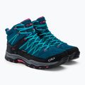 Buty trekkingowe juniorskie CMP Rigel Mid Wp deep lake/baltic 5