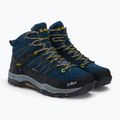 Buty trekkingowe juniorskie CMP Rigel Mid Wp blue ink/yellow 4