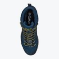 Buty trekkingowe juniorskie CMP Rigel Mid Wp blue ink/yellow 6