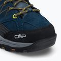 Buty trekkingowe juniorskie CMP Rigel Mid Wp blue ink/yellow 7