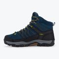Buty trekkingowe juniorskie CMP Rigel Mid Wp blue ink/yellow 10
