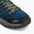 Buty trekkingowe juniorskie CMP Rigel Low Wp blue ink / yellow 7