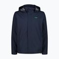Kurtka przeciwdeszczowa męska CMP 39X7367 Snaps Hood black/blue 5