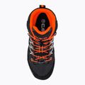 Buty trekkingowe dziecięce CMP Rigel Mid Wp antracite/flash orange 6