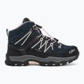 Buty trekkingowe dziecięce CMP Rigel Mid Wp asphalt/rose 2