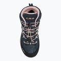 Buty trekkingowe dziecięce CMP Rigel Mid Wp asphalt/rose 5