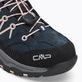 Buty trekkingowe dziecięce CMP Rigel Mid Wp asphalt/rose 7