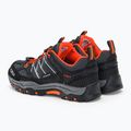 Buty trekkingowe dziecięce CMP Rigel Low Wp antracite/flash orange 3