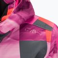 Kurtka narciarska dziecięca CMP 39W2085 sangria/purple fluo 3