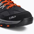 Buty trekkingowe juniorskie CMP Rigel Mid Wp antracite/flash orange 7