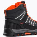Buty trekkingowe juniorskie CMP Rigel Mid Wp antracite/flash orange 8