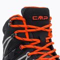 Buty trekkingowe juniorskie CMP Rigel Mid Wp antracite/flash orange 11