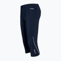 Legginsy damskie CMP 3C88376T 3/4 blue/bianco 3