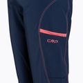 Spodnie trekkingowe damskie CMP 31T7696 Light Climb blue/corallo 3