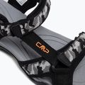 Sandały męskie CMP Hamal nero/f.orange 7