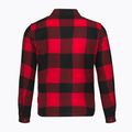 Kurtka męska Woolrich Alaskan Wool Check Overshirt charcoal buffalo red buffalo 2