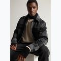 Kurtka męska Woolrich Alaskan Wool Check Overshirt charcoal buffalo 4